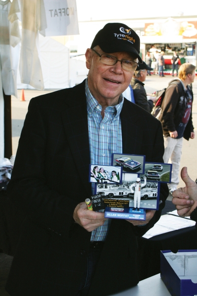 Allan Moffat will be signing copies of his new book in The Garage Cafe